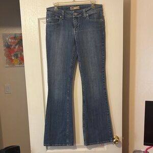 YMI Blue Flare Jeans (2000s / Y2K)
